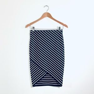 NEW Zara Striped Skirt